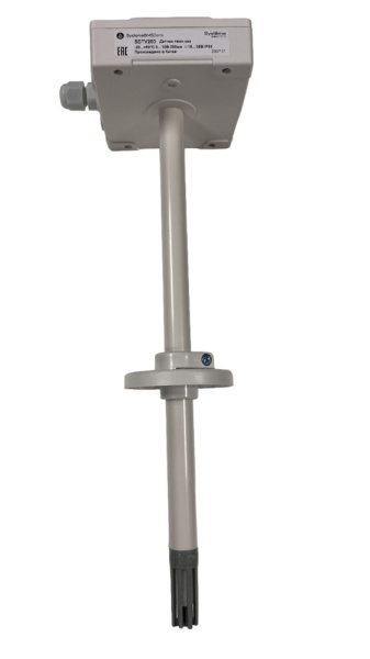 Systeme Electric Датчик влажности и температуры канальный, 4…20мА 0…+50°С 4…20мА 283мм(40…265мм ) =15…35В