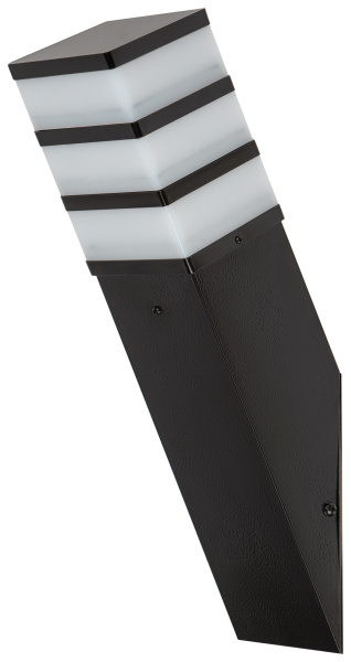 ЭРА Садово-парковый светильник ИНОКС-8420 настенный черный