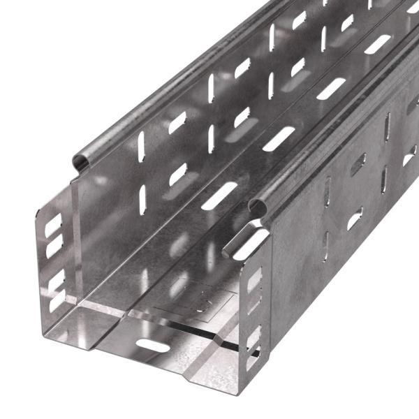 Промрукав Лоток перфорированный Стандарт 100х80х3000 (6 м/уп) PR16.0003