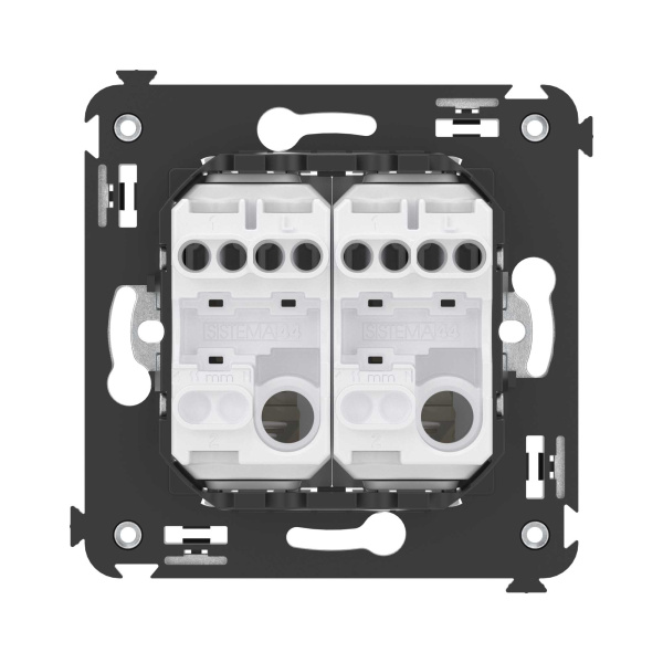 Купить DKC Инвертор двухклавишный в стену, "Avanti", "Ванильная дымка"