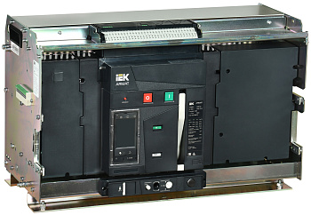 IEK ARMAT Автоматический выключатель воздушный выдвижного исполнения 3P H 125кА 6300А TT с акс.