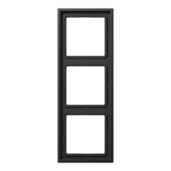 JUNG LS 990 Антрацит (лакир. алюминий) Рамка 3-ая AL2983AN