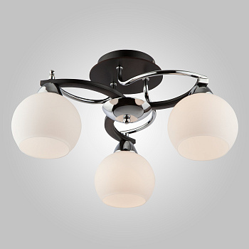 Eurosvet Люстра 9654/3 хром/венге 00000065862