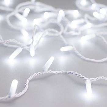Arlight Светодиодная гирлянда ARD-STRING-CLASSIC-10000-WHITE-100LED-MILK-STD White (230V, 7W) (Ardecoled, IP65) 031202