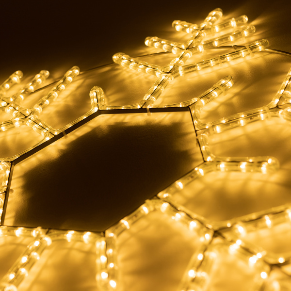 Купить Arlight Фигура ARD-SNOWFLAKE-M10-1000x900-576LED Warm (230V, 35W) (Ardecoled, IP65) 034259