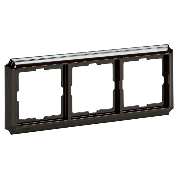 SE Merten SD Antik Темно-коричневый пластик Рамка 3-ая MTN4030-4715