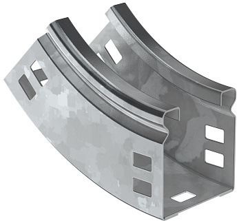 IEK ESCA Поворот плавный 45град тип В10 ESCA 50х100мм HDZ