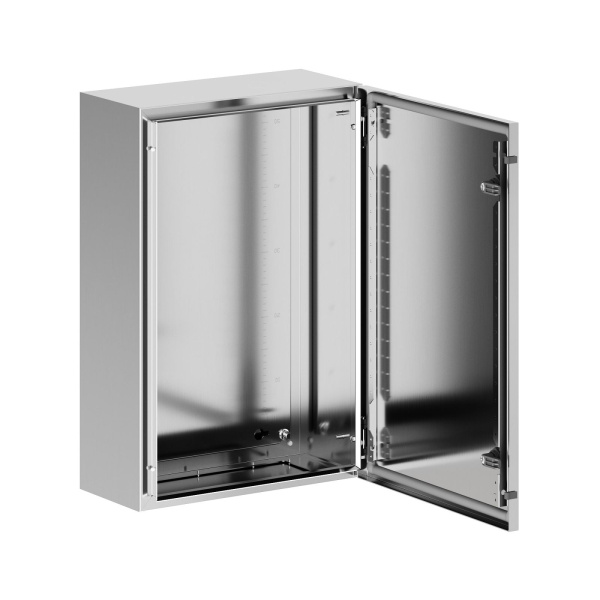 Купить DKC Корпус навесной STH с М/П из нержавеющей cтали AISI304 ВхШхГ 600x400x200 мм, с фланцем