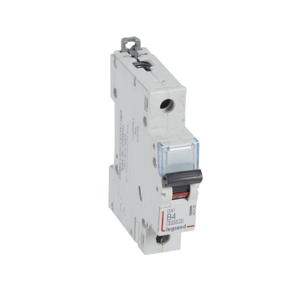 Legrand DX3 Автоматический выключатель 1P 4A (B) 6000/10kA 407428