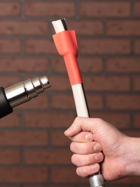 Купить EKF PROxima Термоусаживаемая трубка ТУТ нг 30/15 красная в отрезках по 1м