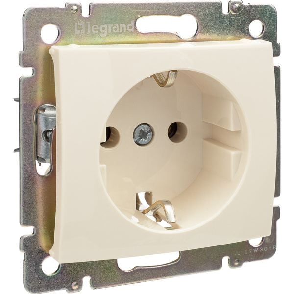 Купить Legrand Valena Крем Розетка 1-ая с/з 774320