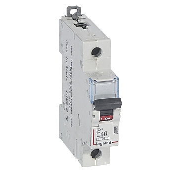 Legrand DX3 Автоматический выключатель 1P 40A (С) 6000/10kA 407674