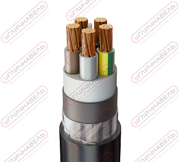 Кабель силовой бронированный ПвБШвнг(B) 5х25 мк(N,PE)-1 Угличкабель PL033150252400000000