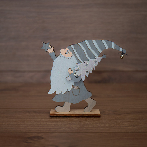 NEON-NIGHT Деревянная фигурка «Гномик» 17х4х15 см 504-004