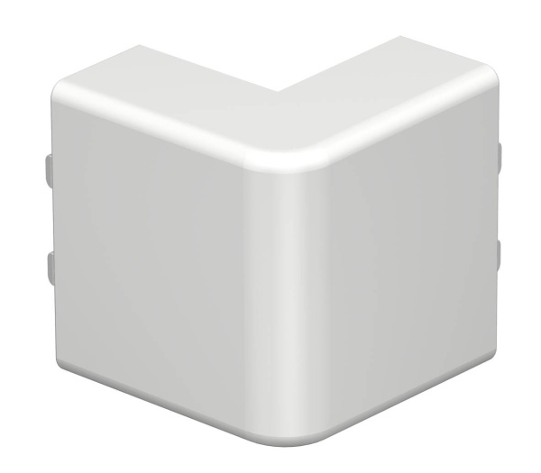 OBO Bettermann Угол внешний кабель-канала WDK 20x50 мм, ПВХ, белый 6154468