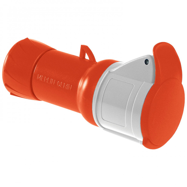 SE PratiKa Розетка кабельная, винтовой зажим, 16А 3P+E IP44 380В PKF16M434