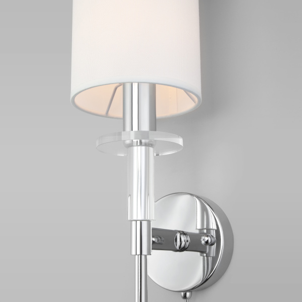 Купить Eurosvet Классический настенный светильник 60132/1 хром a057580