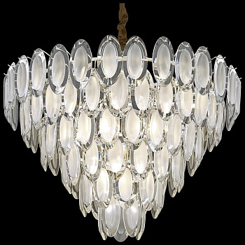 Wertmark WE139.21.103 Люстра подвесная Золото/Белый E14 21*40W