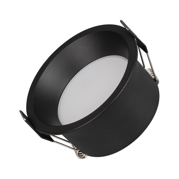 Arlight Светильник MS-BREEZE-BUILT-R104-12W Warm3000 (BK, 85 deg, 230V) (IP20 Металл, 3 года) 036621