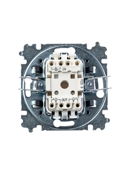 Купить ABB EPJ Levit белый / ледяной Переключатель 1-клавишный 2CHH590645A6001