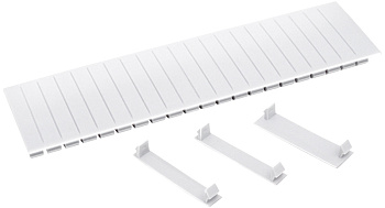 IEK Заглушка 12 модулей белая