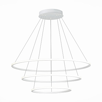 ST LUCE  ST604.543.114 Светильник подвесной Белый/Белый LED 1*114W 4000K