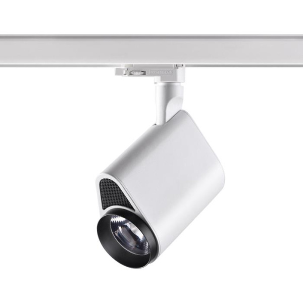 Novotech 358178 NT19 019 белый/черный Трехфазный трековый светодиодный светильник IP20 LED 4000K 20W 100-240V