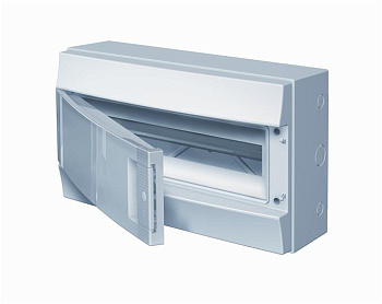 ABB Mistral65 бокс навесной 18М непрозрачная дверь (без клемм) 1SL1103A00