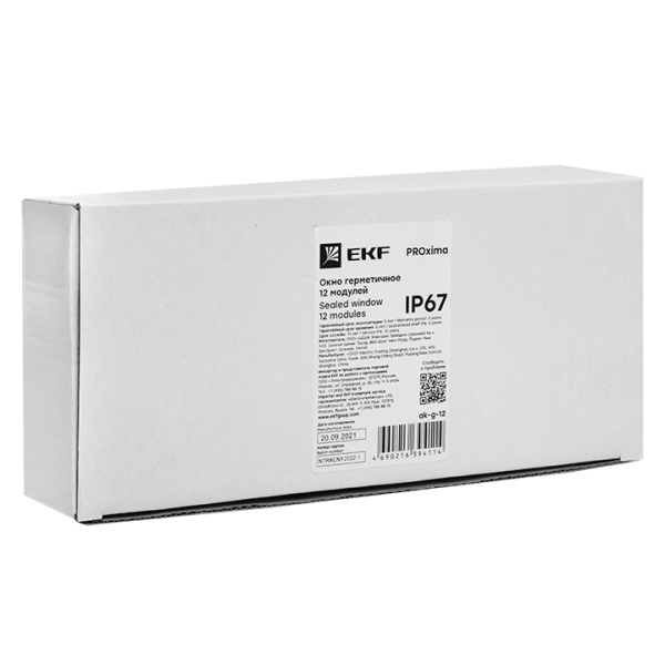 Купить EKF PROxima Окно герметичное 12 модулей IP67