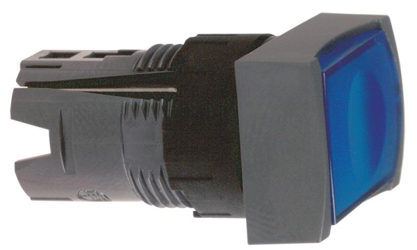 Купить SE Кнопка удлиненная прямоугольная с подсветкой желтая ZB6DW6