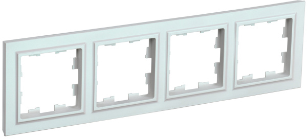 IEK BRITE BASE Жемчуг Рамка 4-м РУ-4-БрЖ