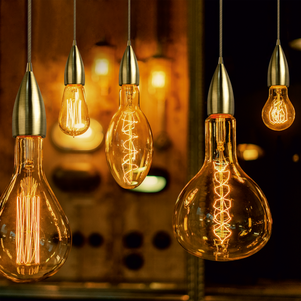 Купить Gauss Светильник подвесной PL032 бронзовый E27, 1 м, 1/40