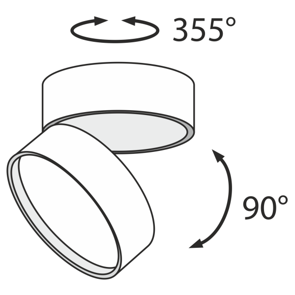 Maytoni Ceiling & Wall Потолочный светильник Белый C024CL-L18W4K Купить Maytoni Ceiling & Wall Потолочный светильник Белый C024CL-L18W4K
