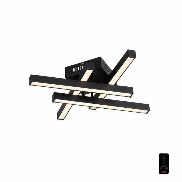 ST LUCE SL933.402.04 Люстра потолочная  Черный/Черный, Белый LED 4*5,5W