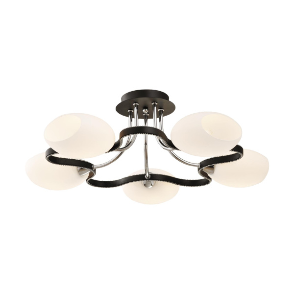 Citilux CL131152 Октава Темный+Хром Люстра