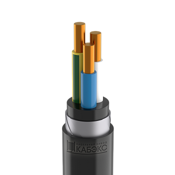 Кабель силовой бронированный ВБШвнг(А) -LS-ХЛ 3х16 ок(N,PE)-1 Кабэкс ТХМ00389711