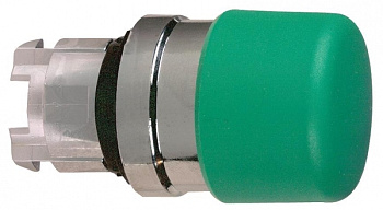 SE XB4 Головка кнопки 22мм зеленая ZB4BC34