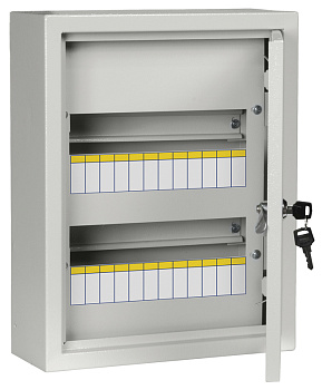 IEK TITAN 3 Корпус металлический ЩРн-24 (410х330х120мм) IP54