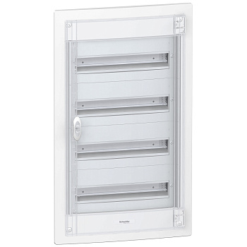 SE Pragma Бокс встраиваемый 72мод (4р) 486x810x129 прозрачная пластиковая дверь PRA24418