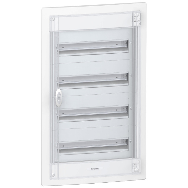 SE Pragma Бокс встраиваемый 72мод (4р) 486x810x129 прозрачная пластиковая дверь PRA24418