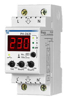 Новатек Мультифункциональное реле напряжения РН-263Т 3425600263т