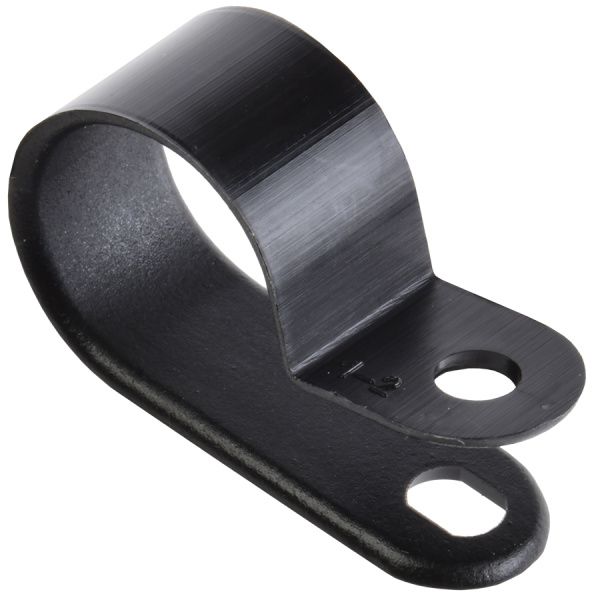 IEK Скоба крепежная 16мм нейлоновая черная (50шт)