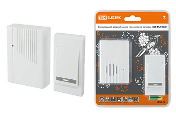 TDM Звонок ЗББ-11/3-36М (беспр., бат.) SQ1901-0003