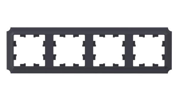 Systeme Electric AtlasDesign Antique Карбон Рамка 4-ая, универсальная