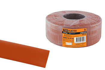 TDM Термоусаживаемая трубка ТУТнг 50/25 красная (25 м/ролл) SQ0518-0110