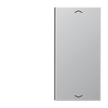 JUNG клавиша для выключателя 2 группы в сборе AL2402TSAP