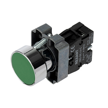 Кнопка XB2 зеленая NO Rexant 36-5522
