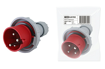 TDM Вилка кабельная IP67 16А 3Р+РЕ 380В SQ0611-0021