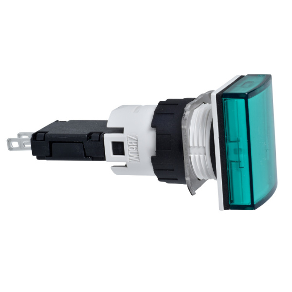 SE XB6 Лампа сигнальная зеленая с диодом 16ММ 12-24В XB6DV3BB