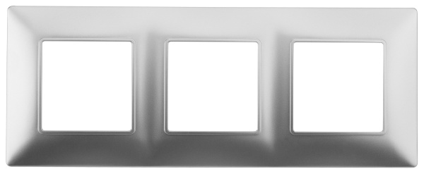 ЭРА 14-5003-03 Elegance Алюминий Рамка 3-ая